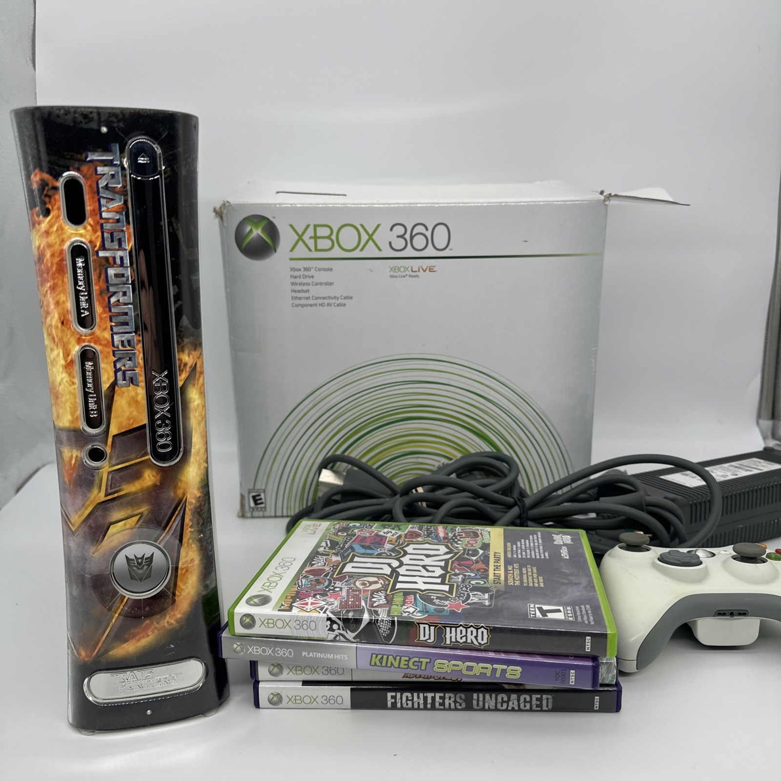 Xbox 360 on NXE Dashboard Xenon Tested & Working Console Bundle