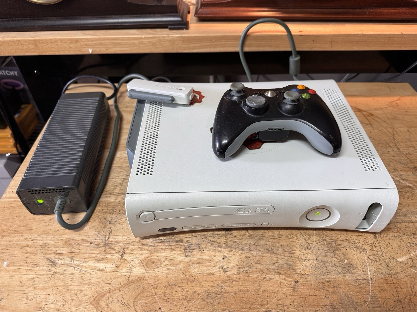 Tested Xbox 360 Console Bundle 60GB HDD WiFi OEM Controller HDMI + HDMI Cable