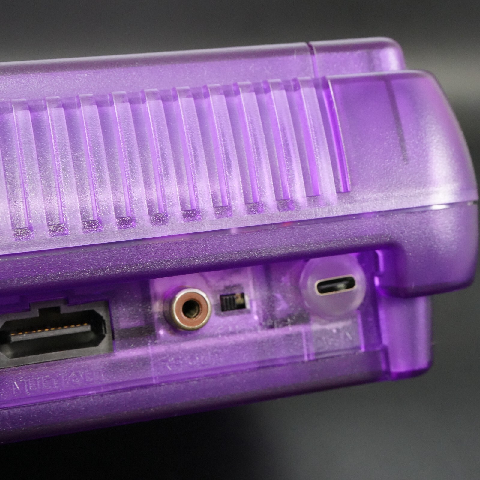 Nintendo Super Famicom Console SHVC-001 SFC SNES Purple Shell USB MOD