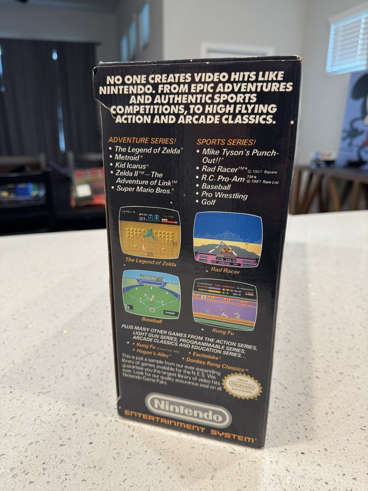 EXCELLENT CONDITION !!! Nintendo Entertainment System Action Set