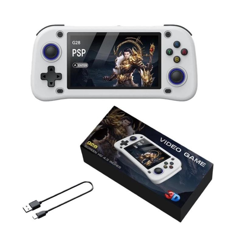 G28 Handheld Game Console 4.3″ IPS Screen ARM Quad-Core 64GB Open Source