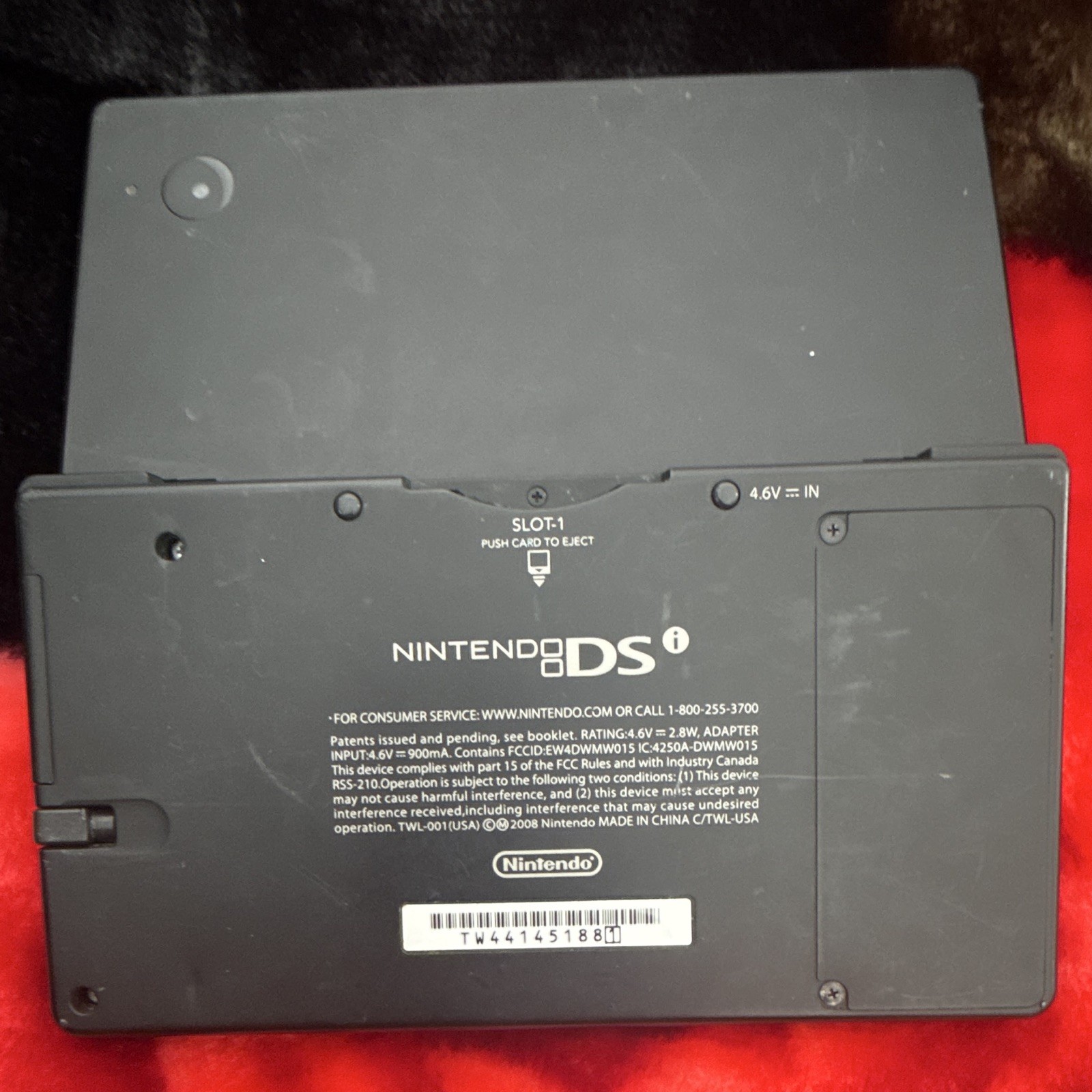 Nintendo DS I Handheld System Black USG-001 NTSC-U/C (US/Canada)