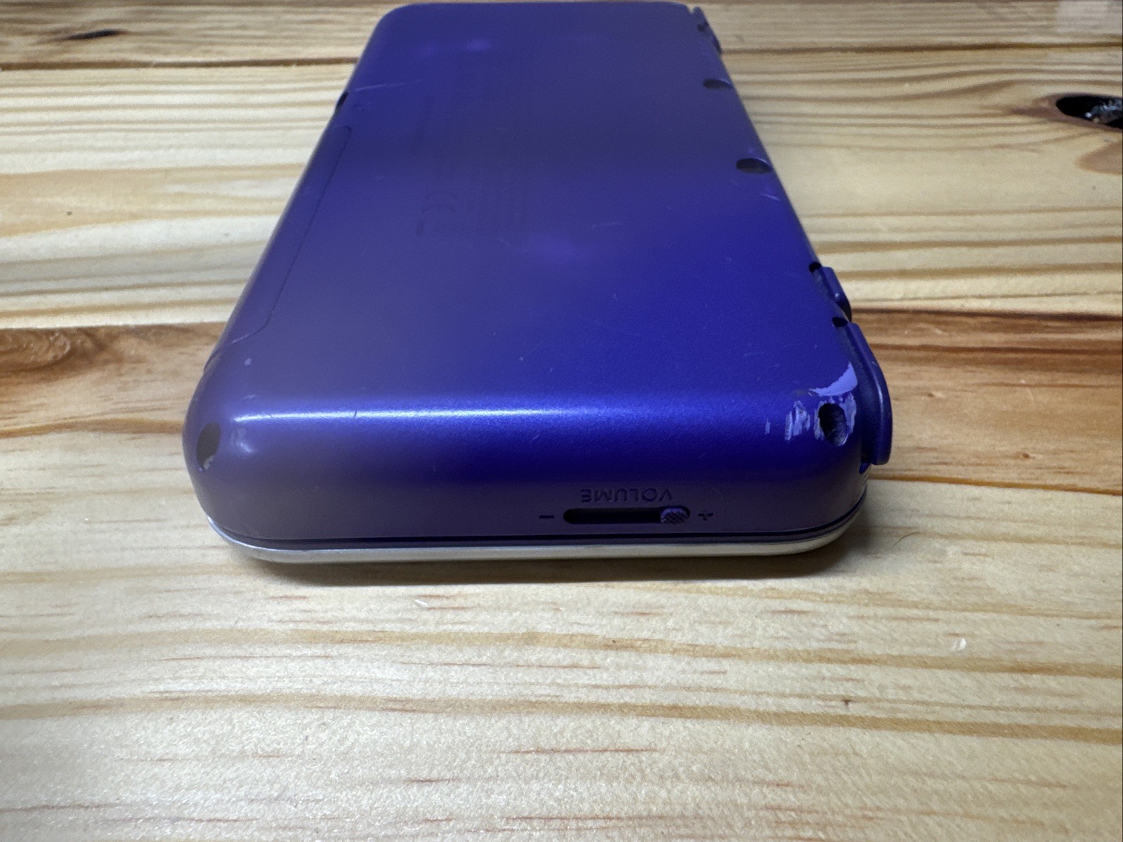 Nintendo New 2DS XL Purple Handheld Console with Charger and Stylus