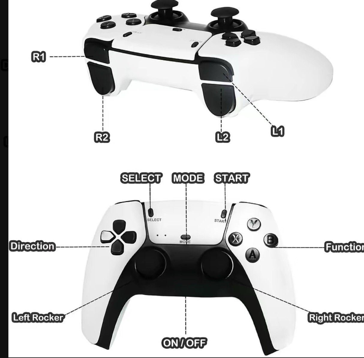 GameStick Game Stick Pro 4K Microconsole 64GB 20000+ Games Wireless