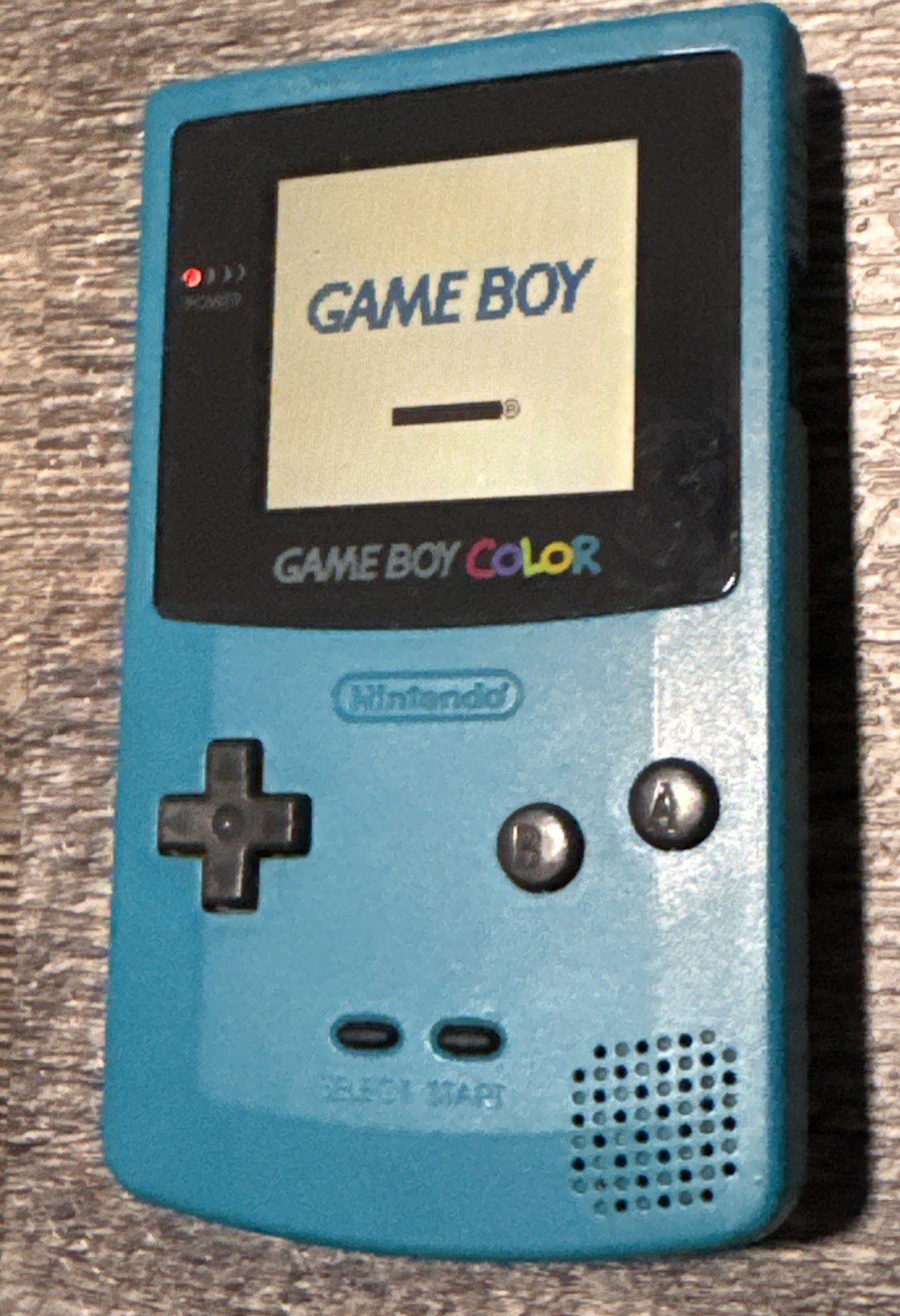 Nintendo Game Boy Color Teal CGB-001 1996 Authentic Tested GUC 100% Working