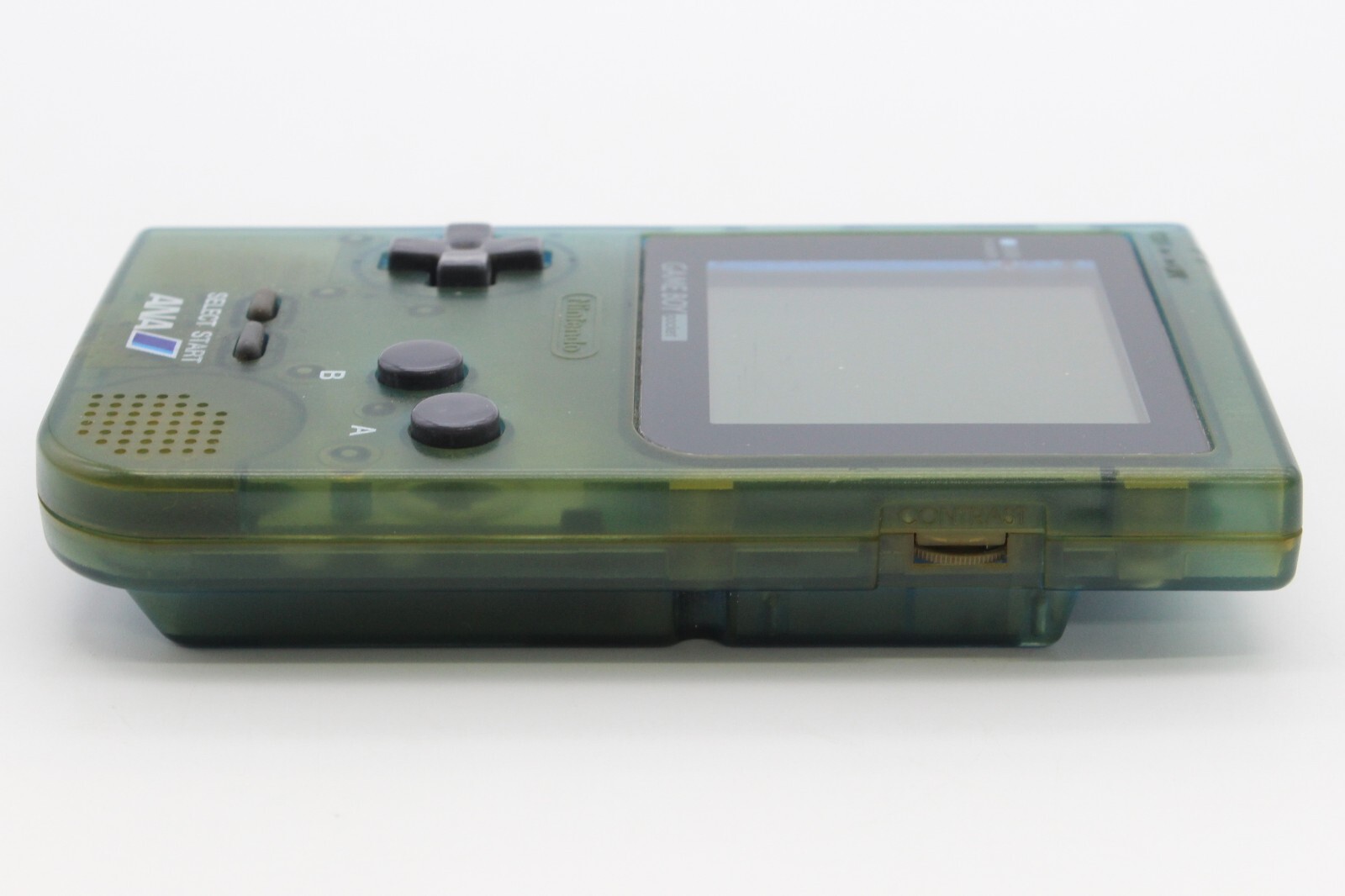 Nintendo Gameboy Pocket Console ANA Clear Blue Limited GBP Japan Tested 95