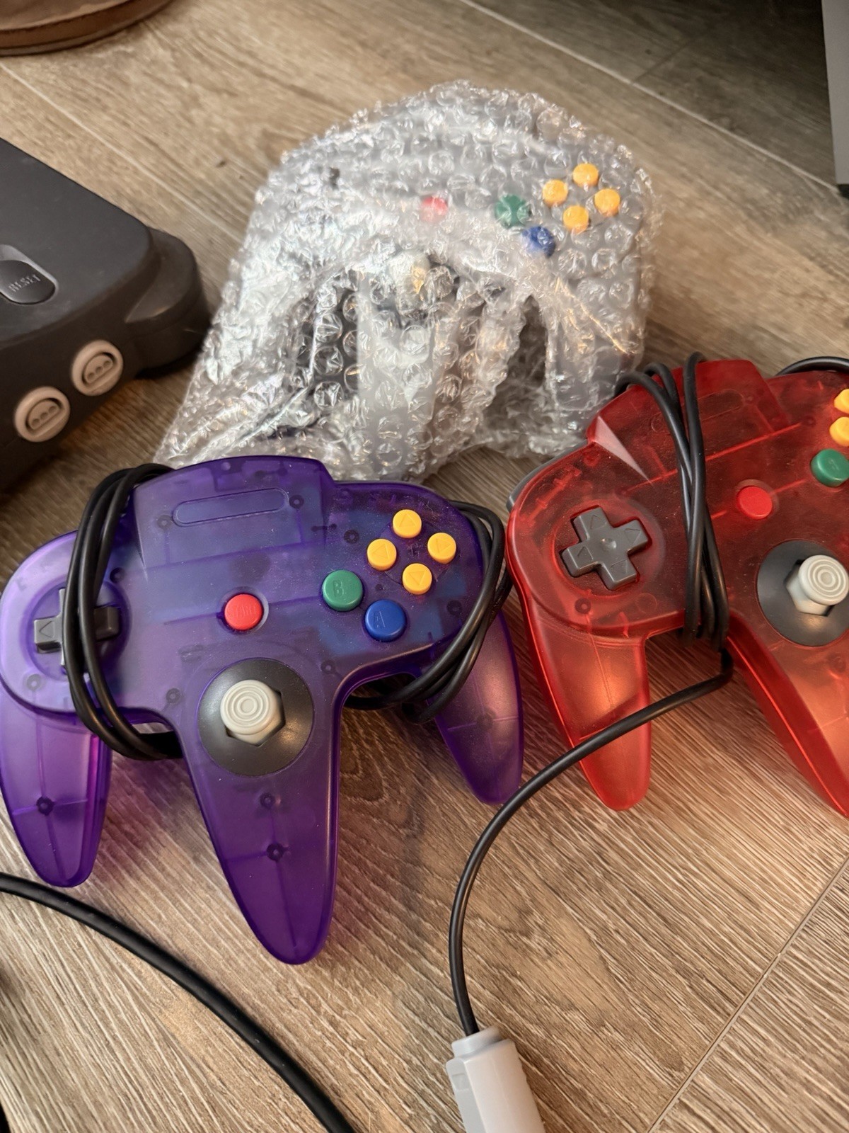 Nintendo 64 Black Console w/ Expansion Pak, 3 Controllers, Cables, LevelHike HD
