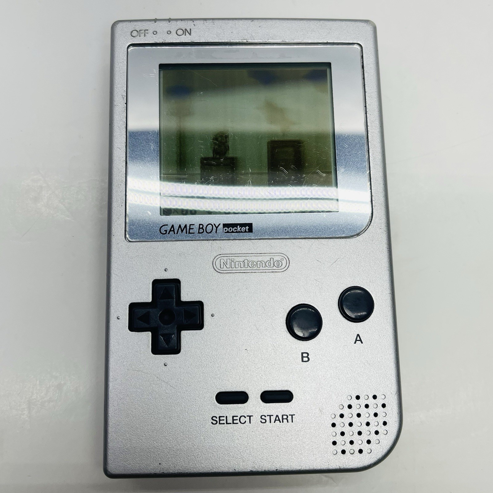 Nintendo Game Boy Pocket MGB-001 (Silver) Handheld Console Only – TESTED WORKING