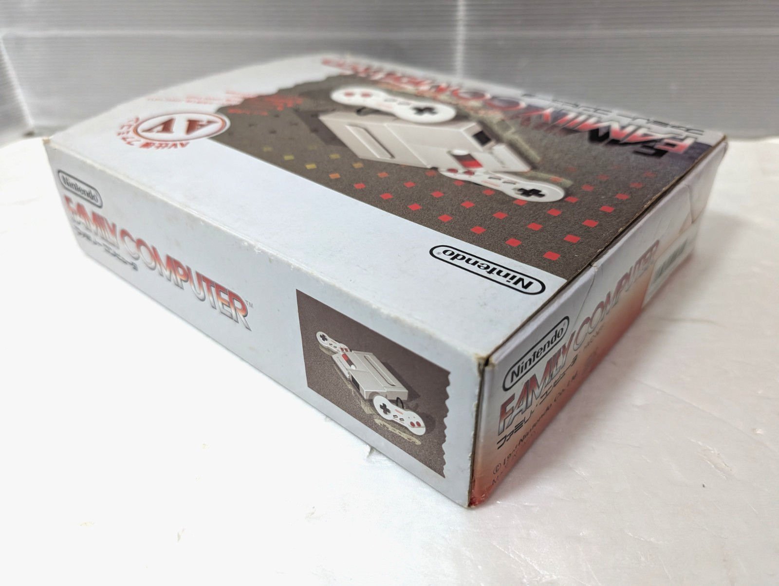 New Famicom Console AV NES HVC-101 Super mario bros 3 Japan Box Manual