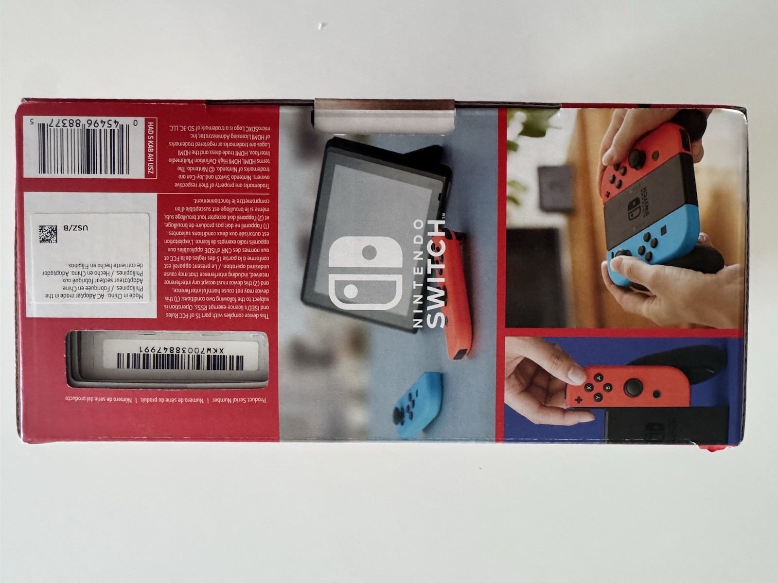 Nintendo Switch Console Neon Blue/Red Joy-Con 32GB 1080p Wi-Fi HDMI 2022