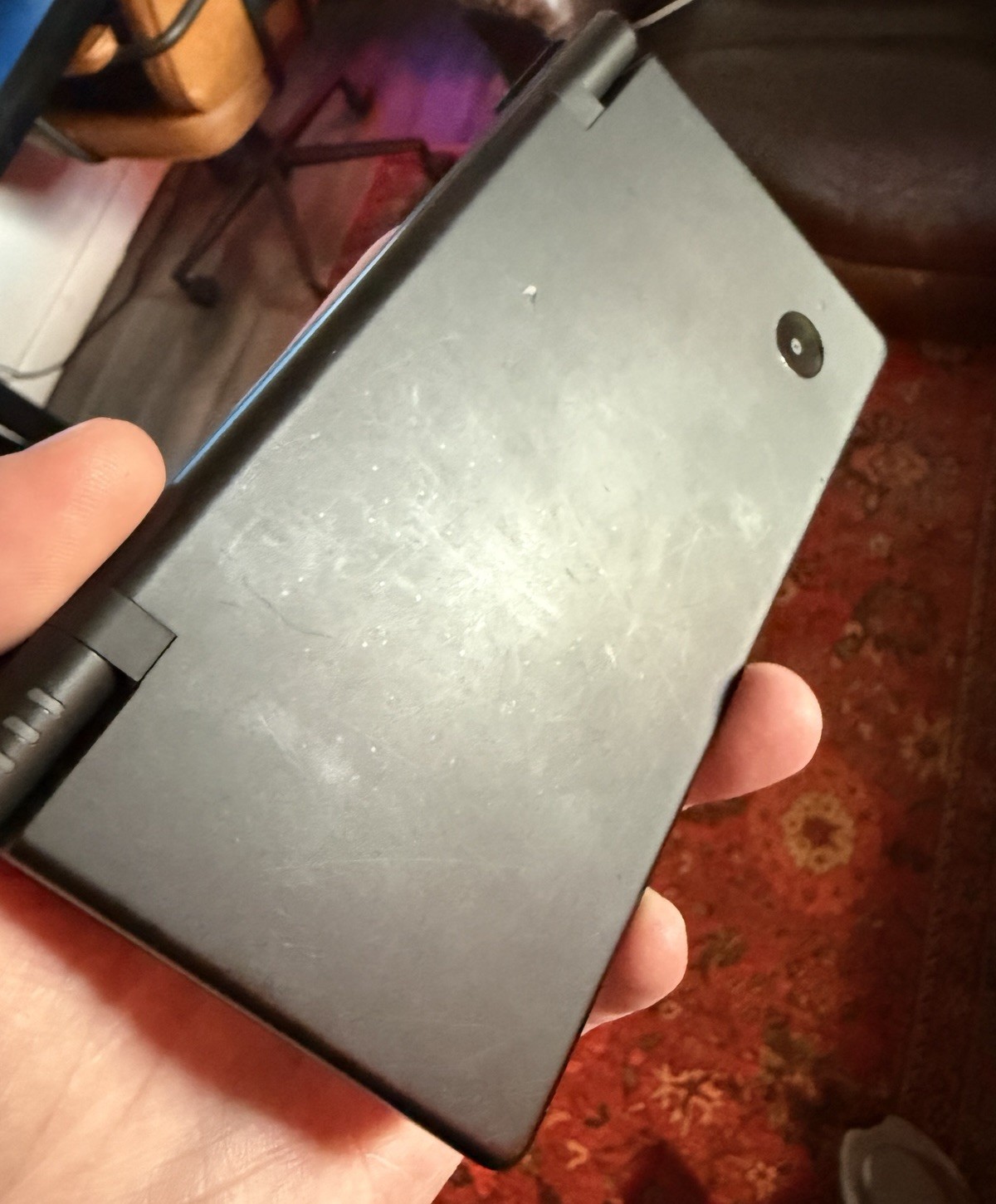Nintendo DSi Black Nintendo DS TWL-001 USA 2008 W/ Charger No Stylus