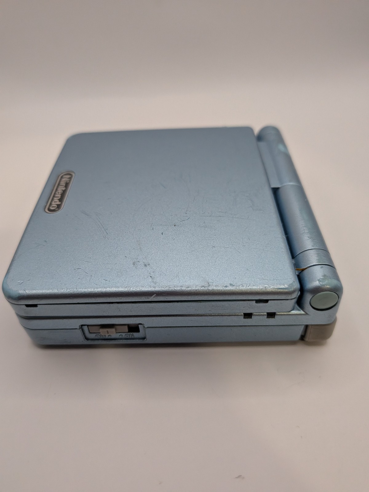 Nintendo Gameboy Advance SP AGS-101 – Pearl Blue – Tested & Works