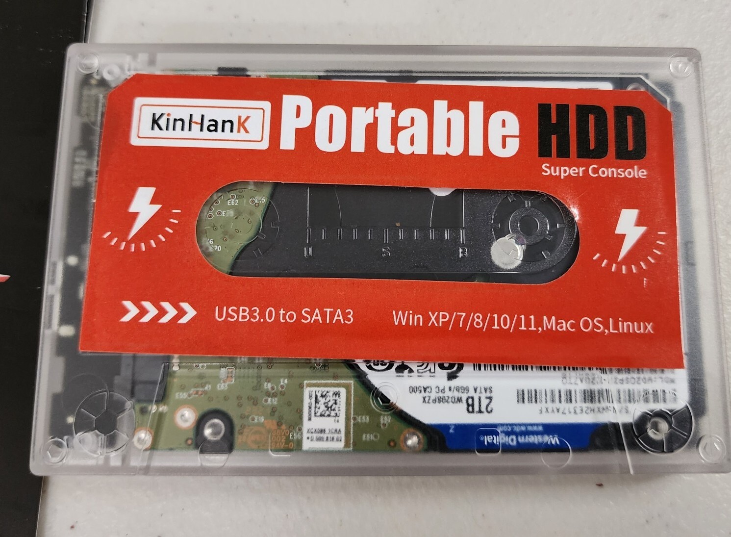 Kinhank Super Console X Bundle 500G 2T Hard Drive Disk 110000+ Retro Video