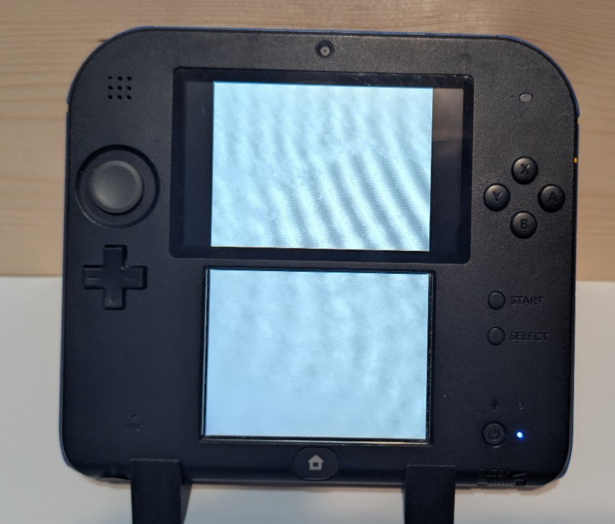 Nintendo 2DS Blue/Black US Version W/SD & Cable *Tested*