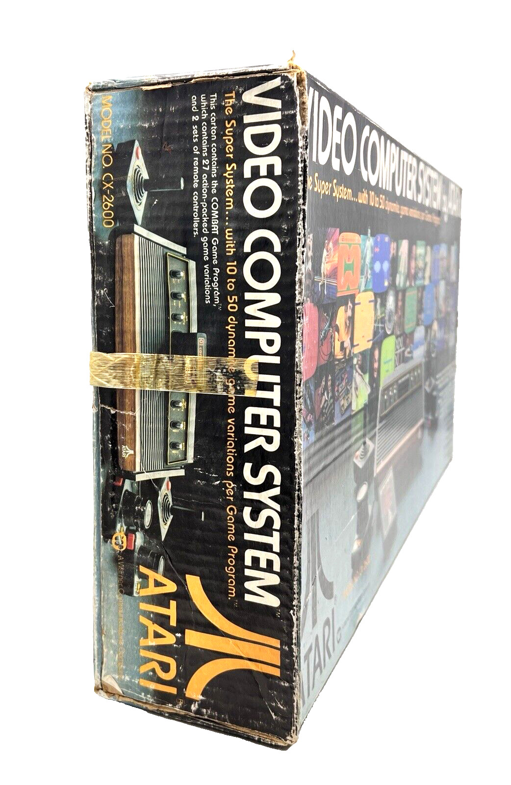 Holy Grail HEAVY SIXER 6er, LOW SERIAL! Near MINT & COMPLETE in Box ATARI CX2600