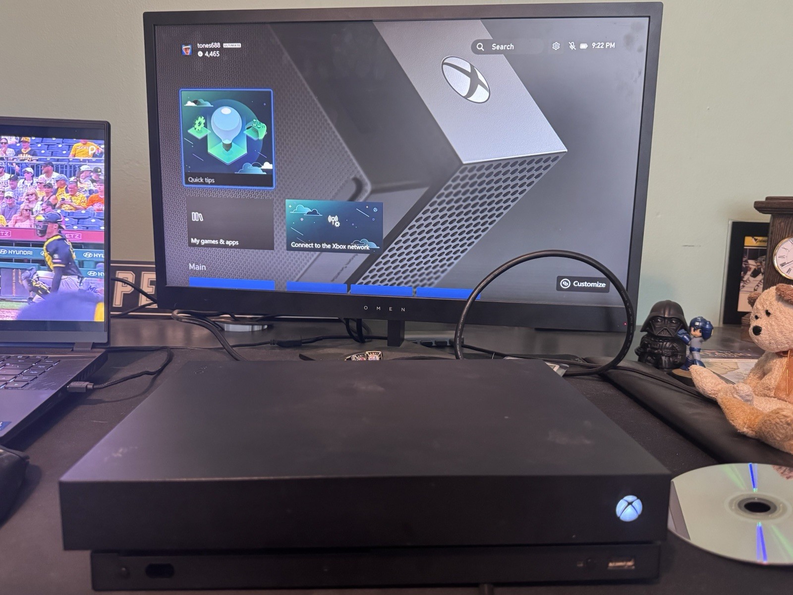 Microsoft Xbox One X – 1TB – Home Console – Black (console/power cord/1 Game)