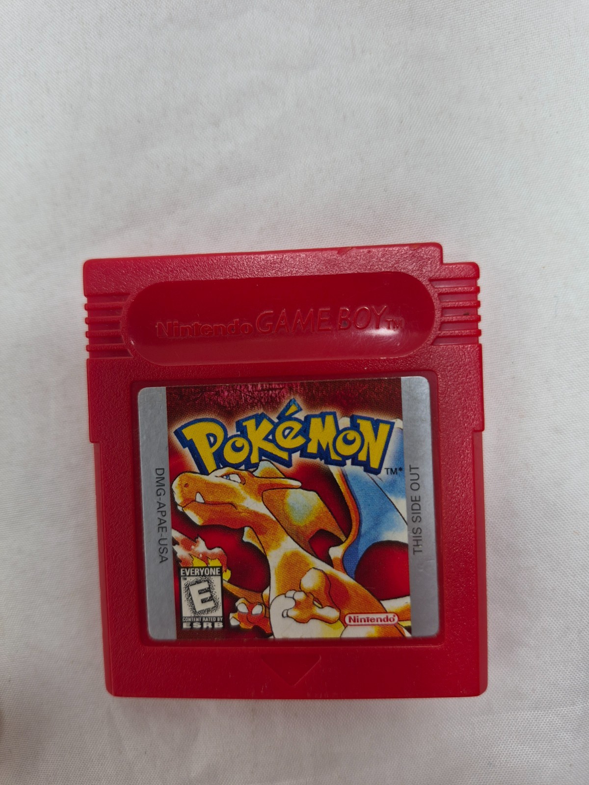 Vintage GameBoy Color System Pikachu Edition + Pokemon Red Nintendo Japan 1998