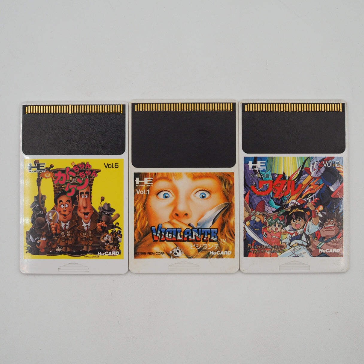 NEC PC Engine Console PI-TG001 w/ Kato-chan Ken-chan, Vigilante & Wataru Tested