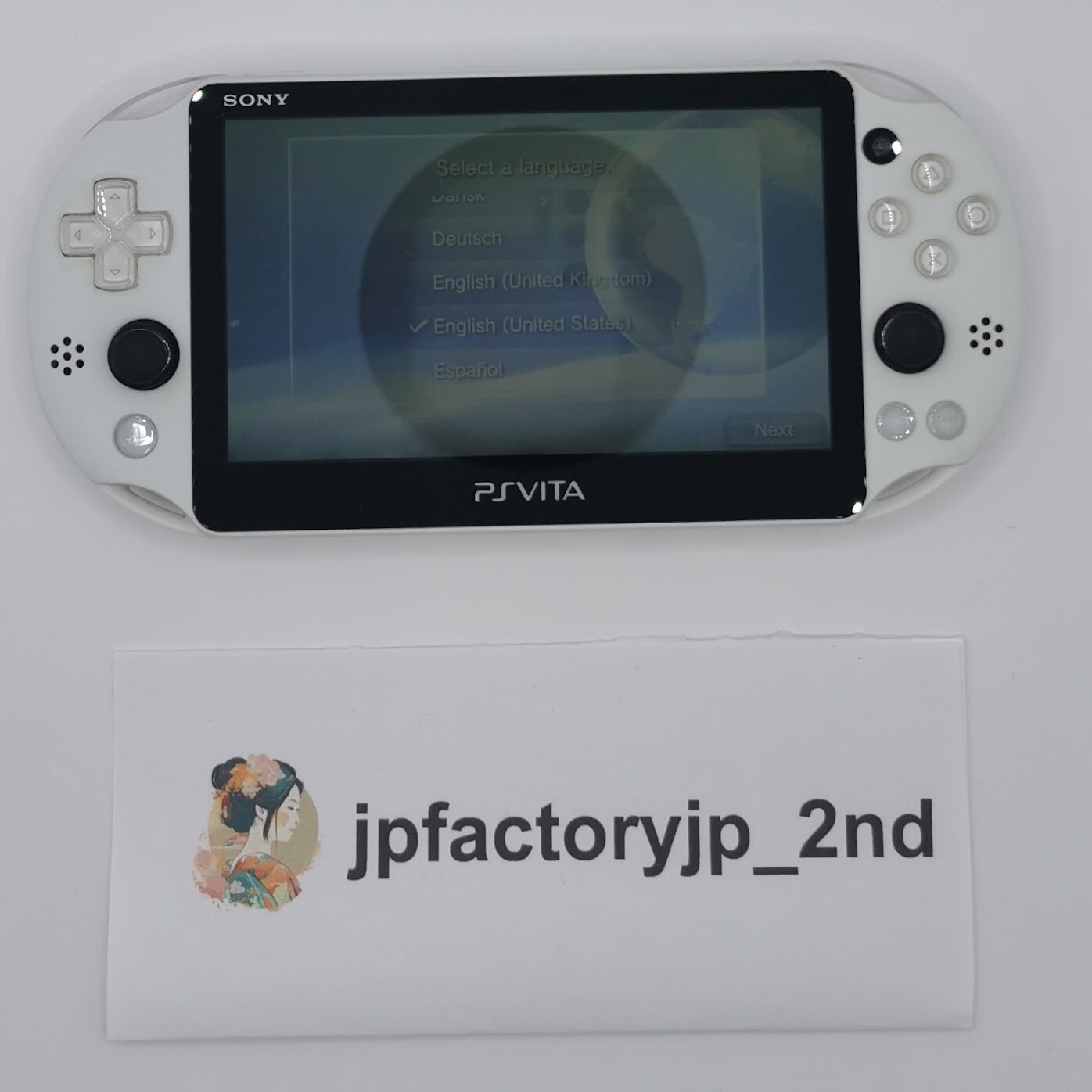 SONY PS Vita PCH-2000 Playstation Console Only Chargers Various Colors