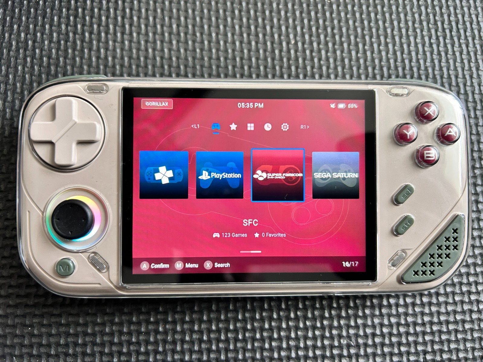 MINILOONG POCKET 1 HANDHELD (DMG) (64GB GAME CARD) (2K GAMES) FREE CASE (GXRG)
