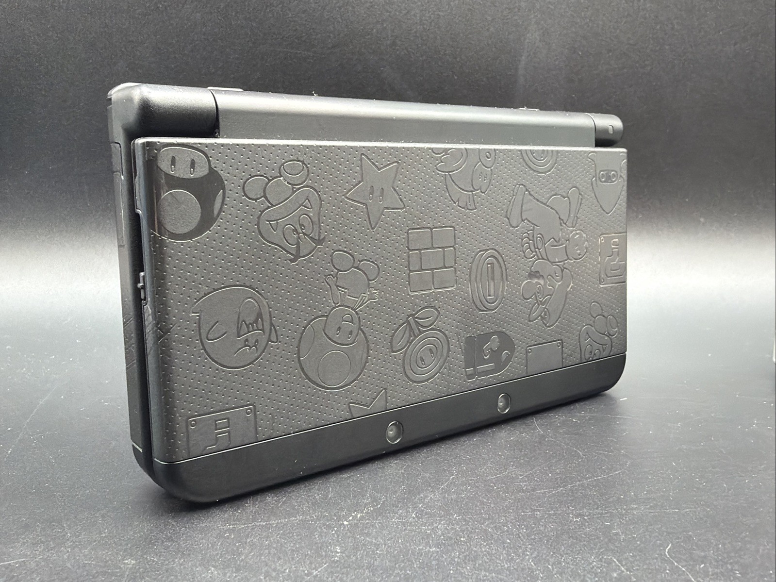 Nintendo 3DS Original Super Mario Edition 4GB Handheld System – Black •CLEAN!•