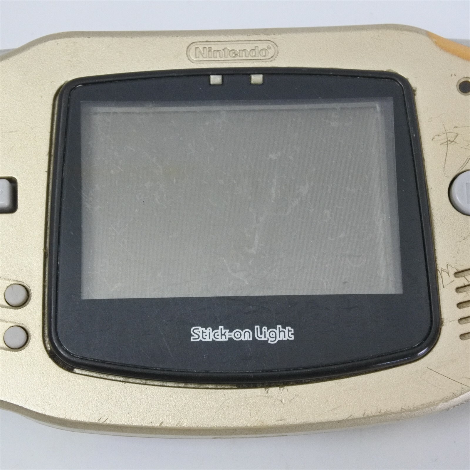 GameBoy Advance GOLD Console AGB-001 Nintendo 11732694 CHINA gba