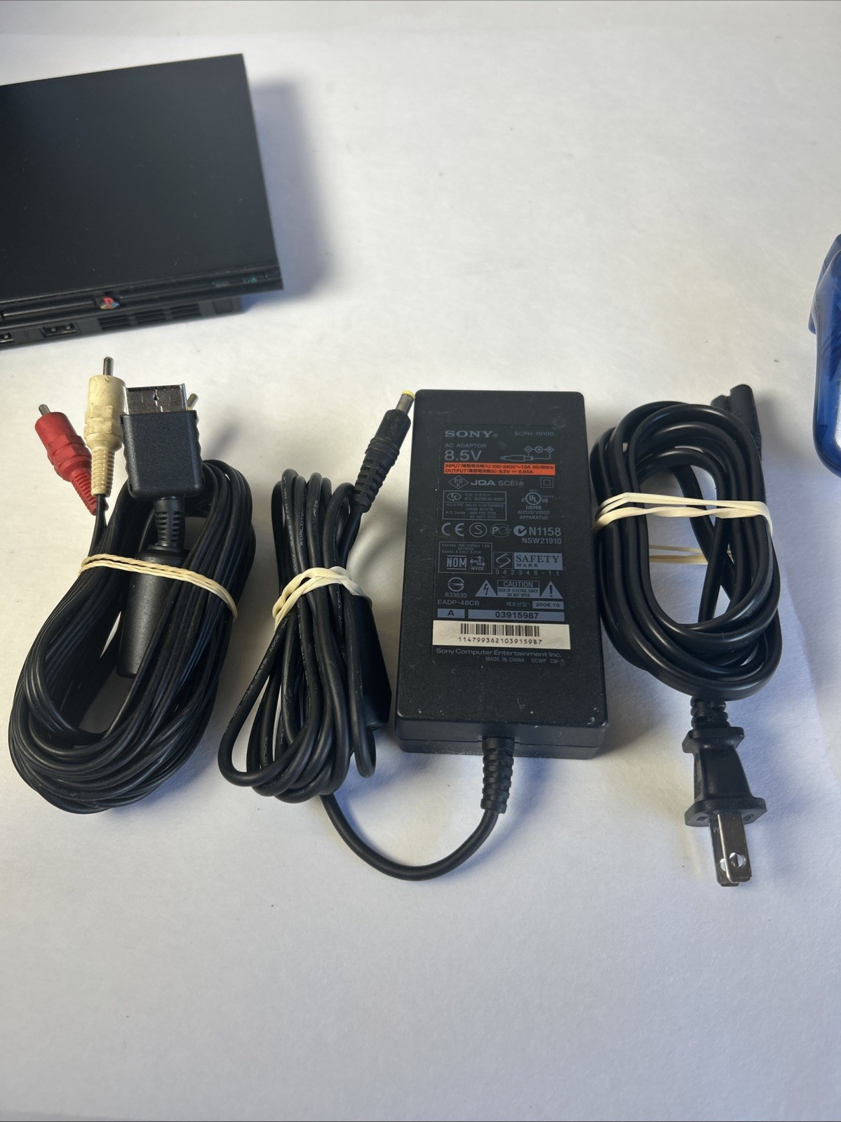 Sony PlayStation 2 PS2 Slim Console SCPH-77001 Black NTSC System with Controller