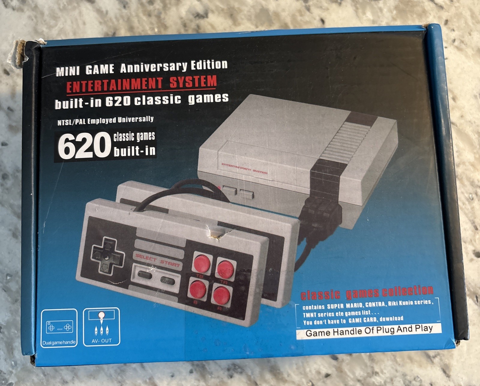 620 Preloaded Game Box