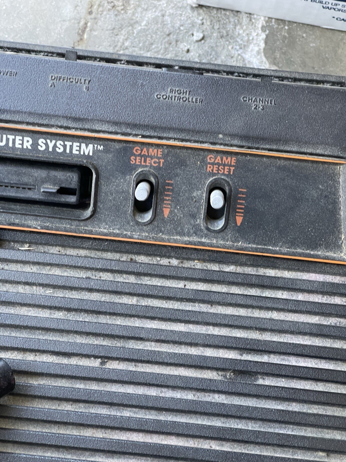Atari 2600 Console With Games And Controllers