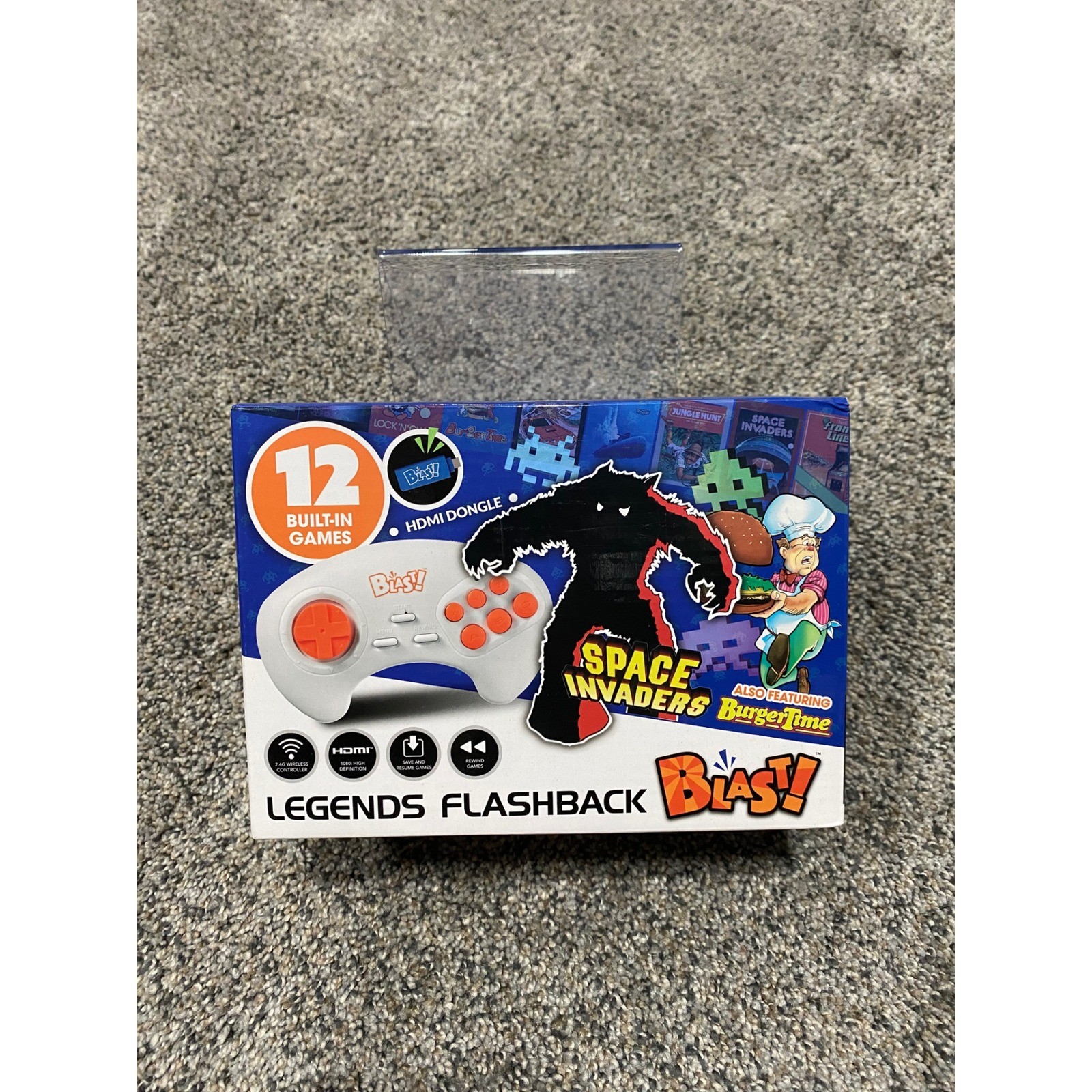 AtGames Legends Flashback Blast Space Invaders 12 Games HDMI Wireless WD3304