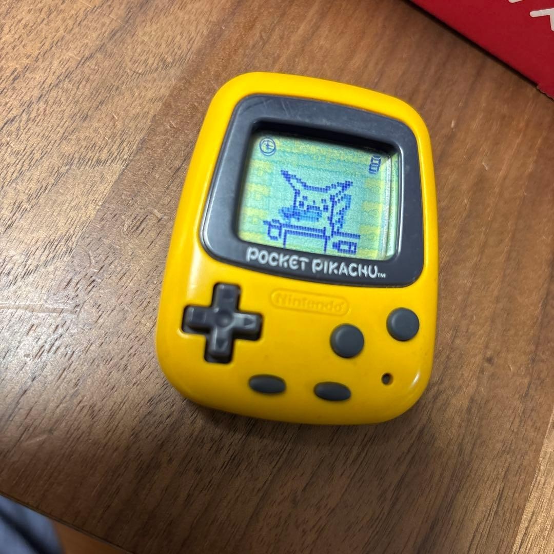 Nintendo Pocket Pikachu Pokemon Pedometer Virtual Pet 1998 Tested Working Japan