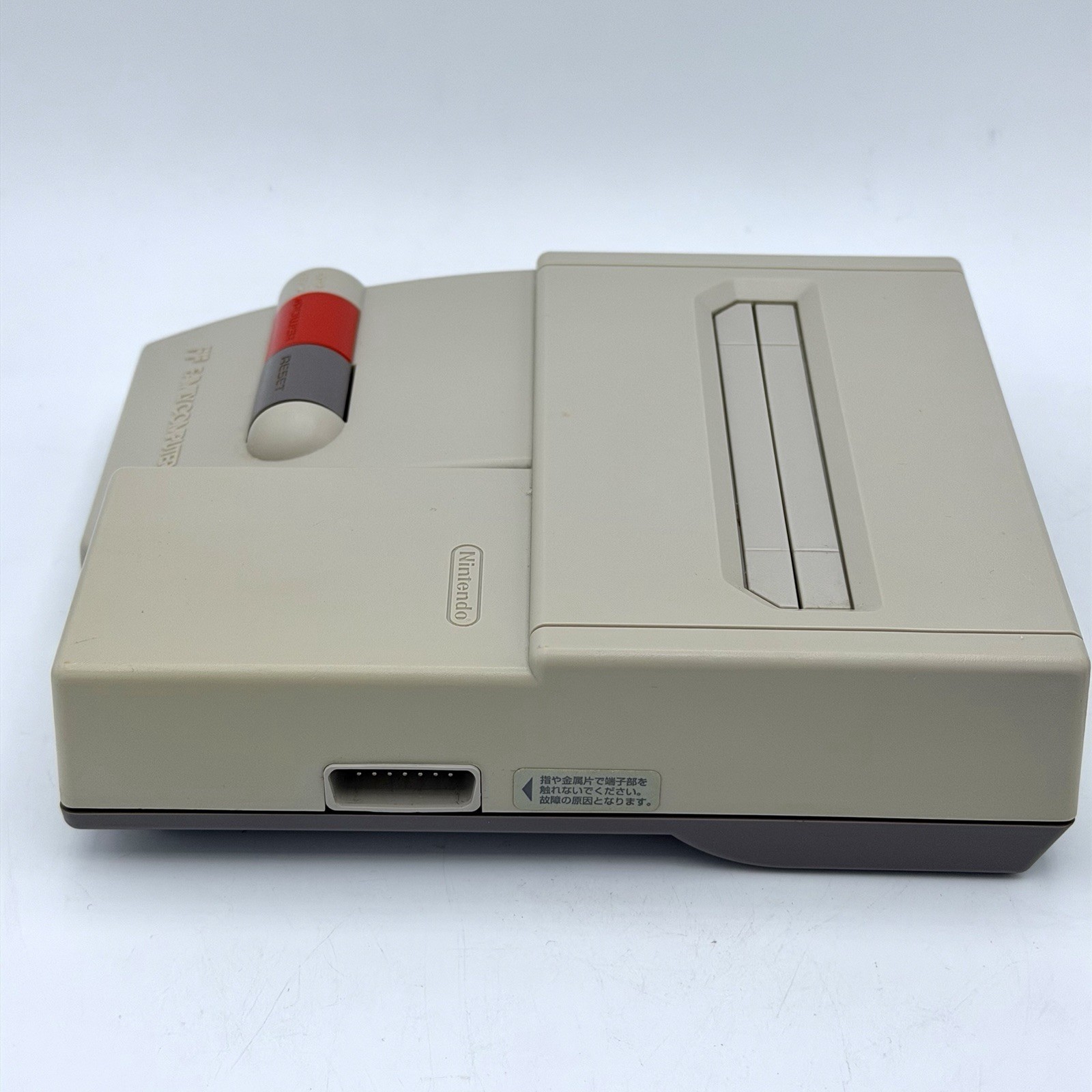 Nintendo Famicom AV Top Loader Family Computer Console OEM + Dog Bone Controller