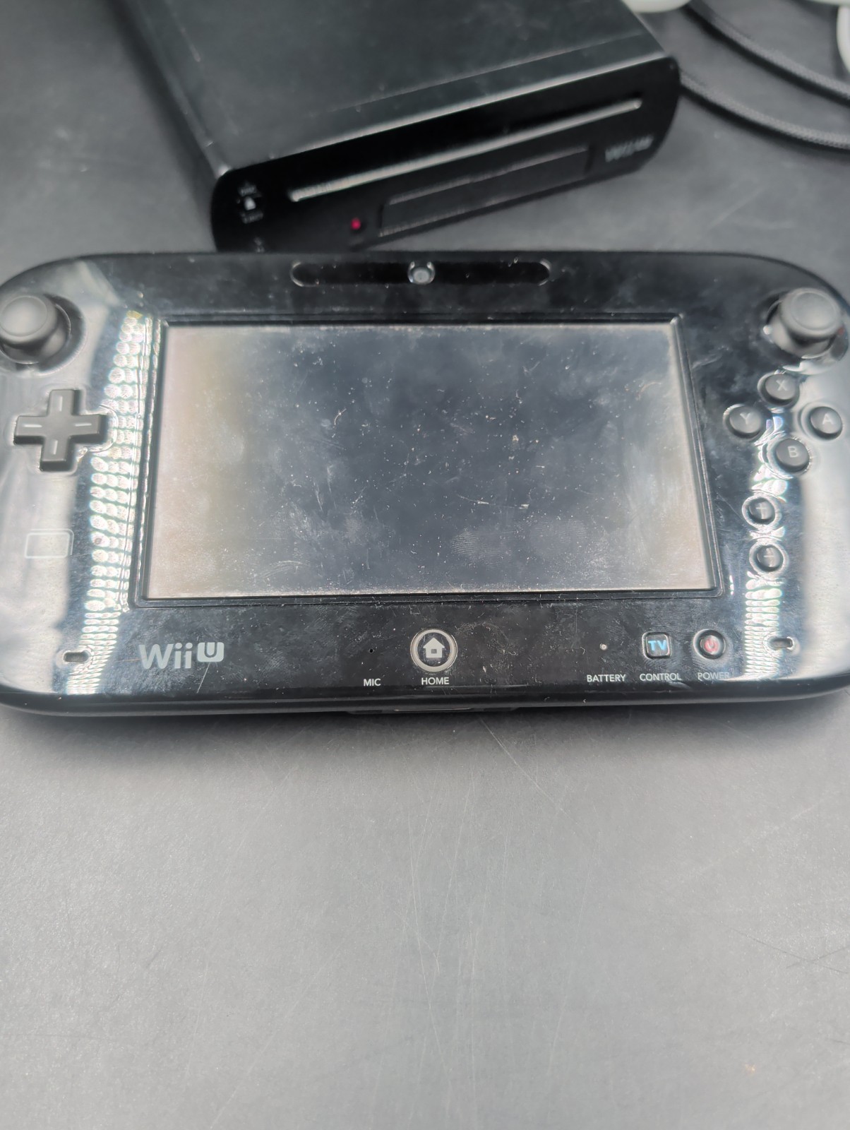 Nintendo Wii U Gaming 32GB Console Gamepad Complete Bundle Black 12 Games