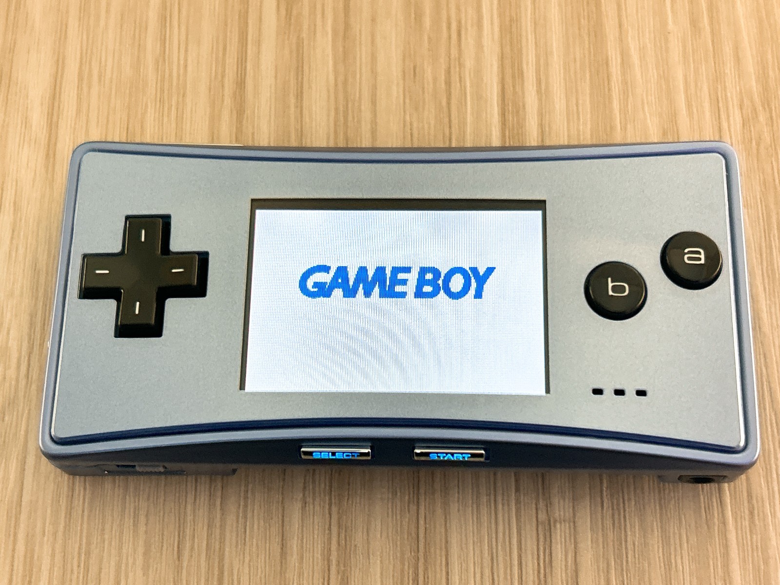 Mint – Nintendo GameBoy Micro Blue Console Tested w/ Charger & Case GBM