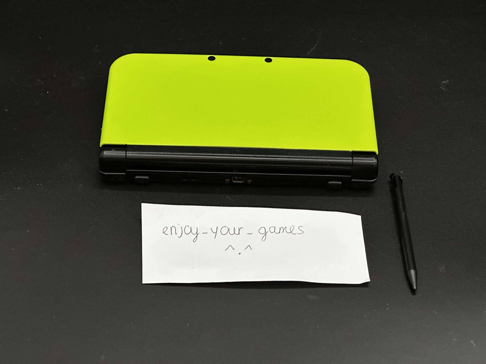 Nintendo New 3DS XL LL Lime Green | English | Charger | Stylus – SHIP IN 1-DAY
