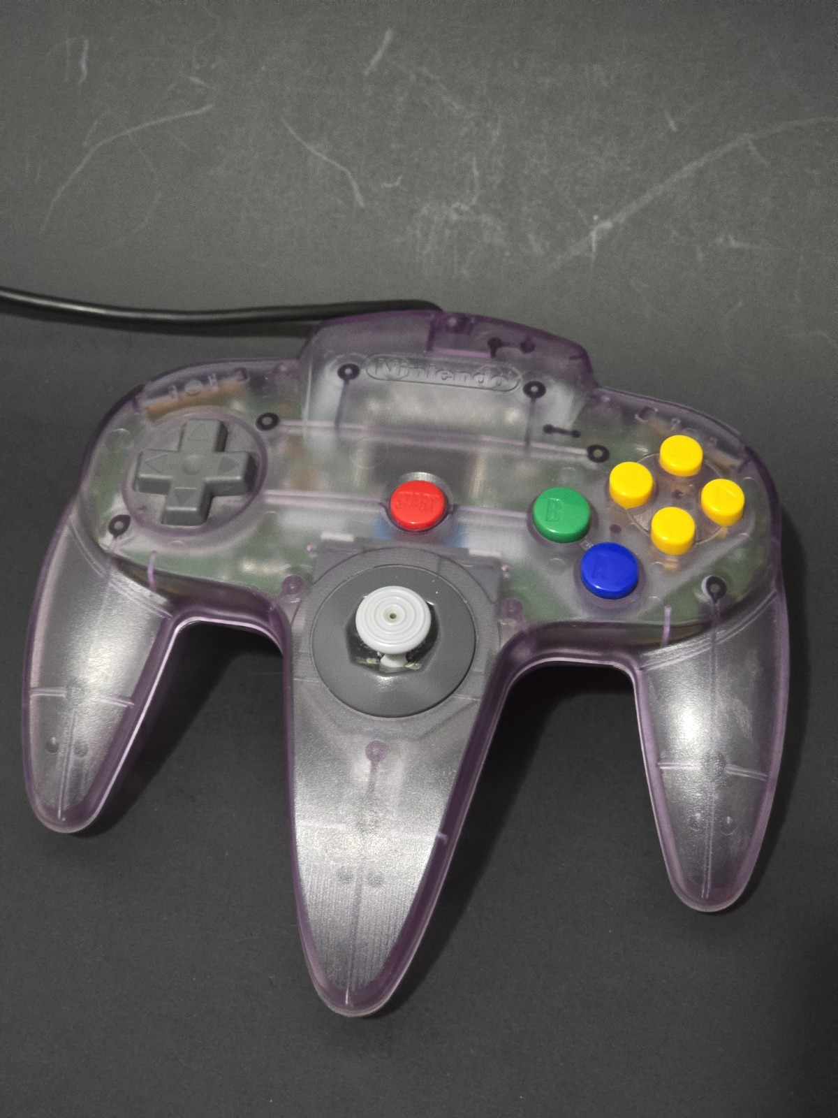 Nintendo N64 Console Bundle 2 Controllers Rumble Pack Memory Card Cables Tested