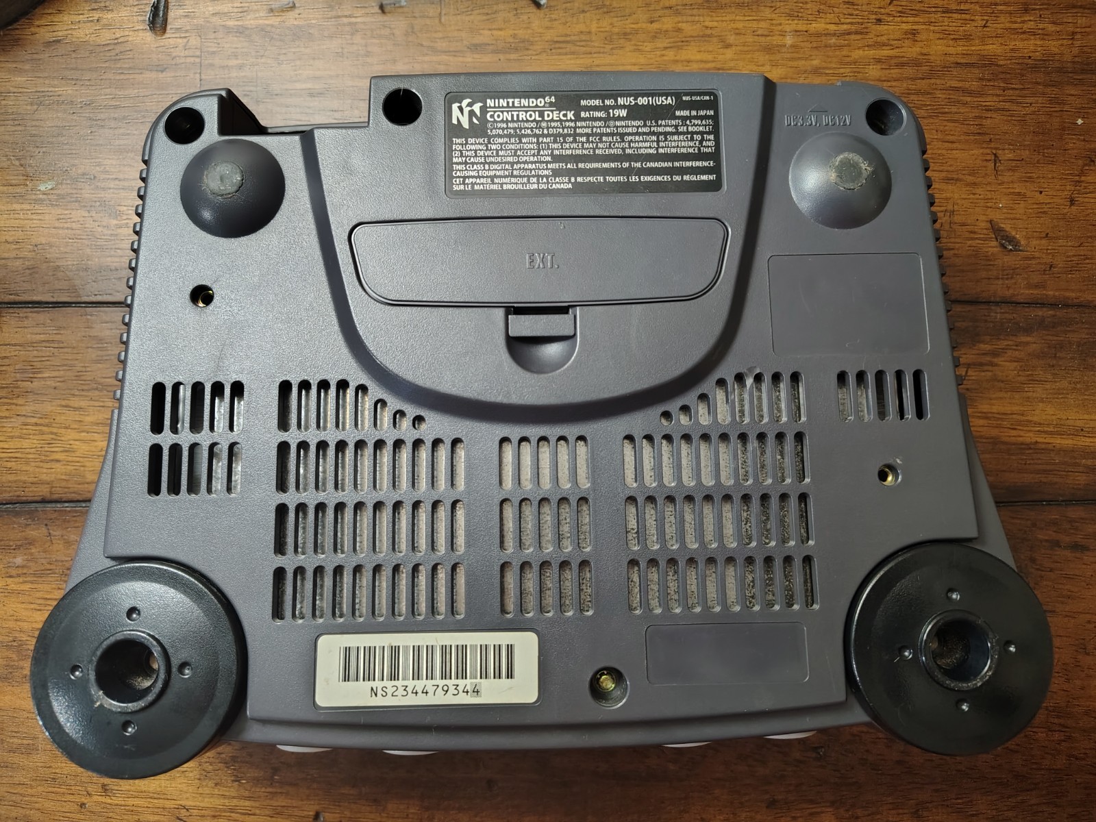 Nintendo 64 Console With Mario Kart 64