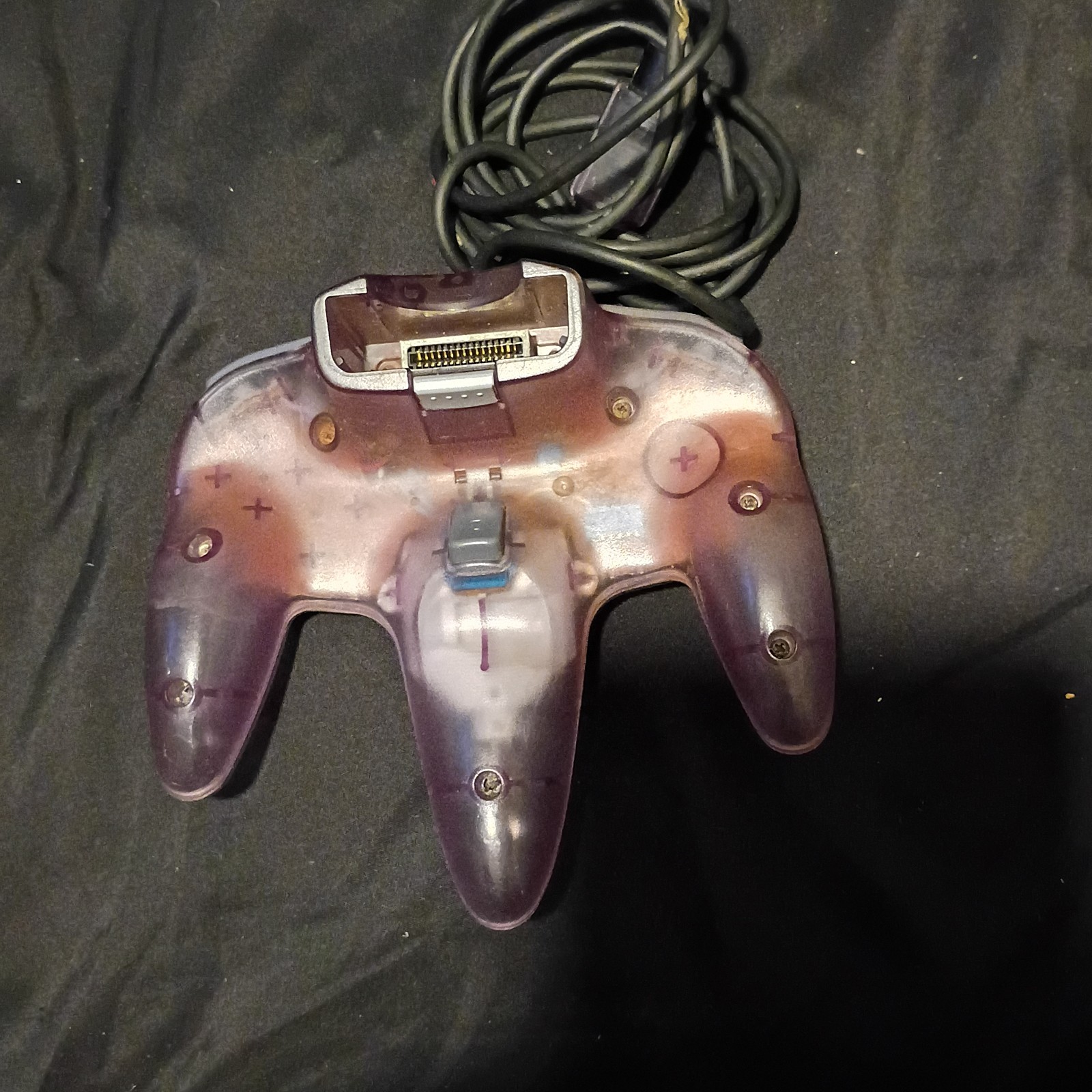 Authentic Nintendo 64(N64) Console Bundle with Official Atomic Purple Controller