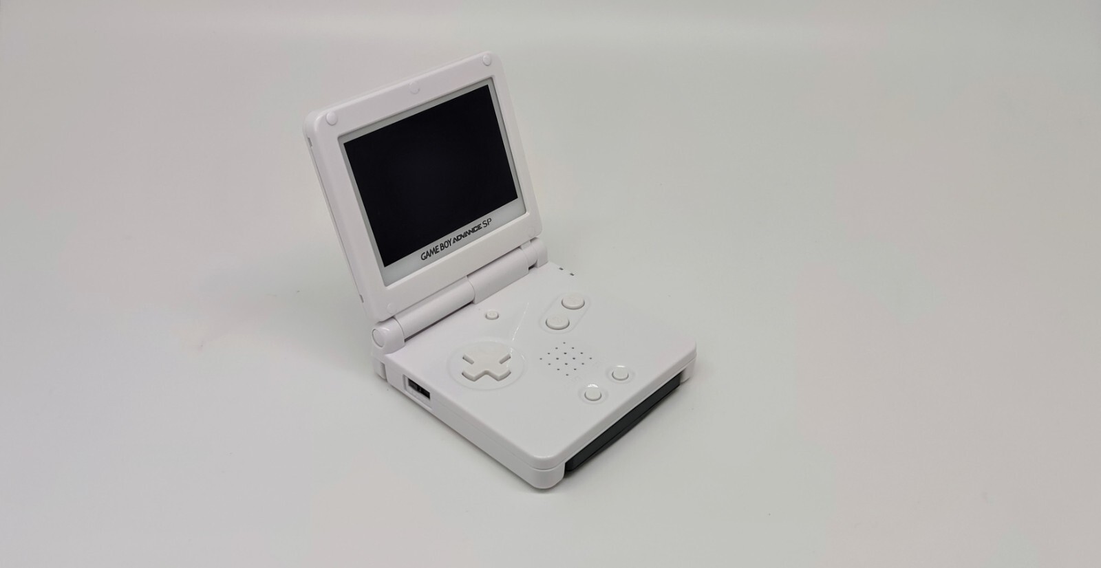 Gameboy Advance SP Backlight IPS V5 720×480 – White- New battery- USB C