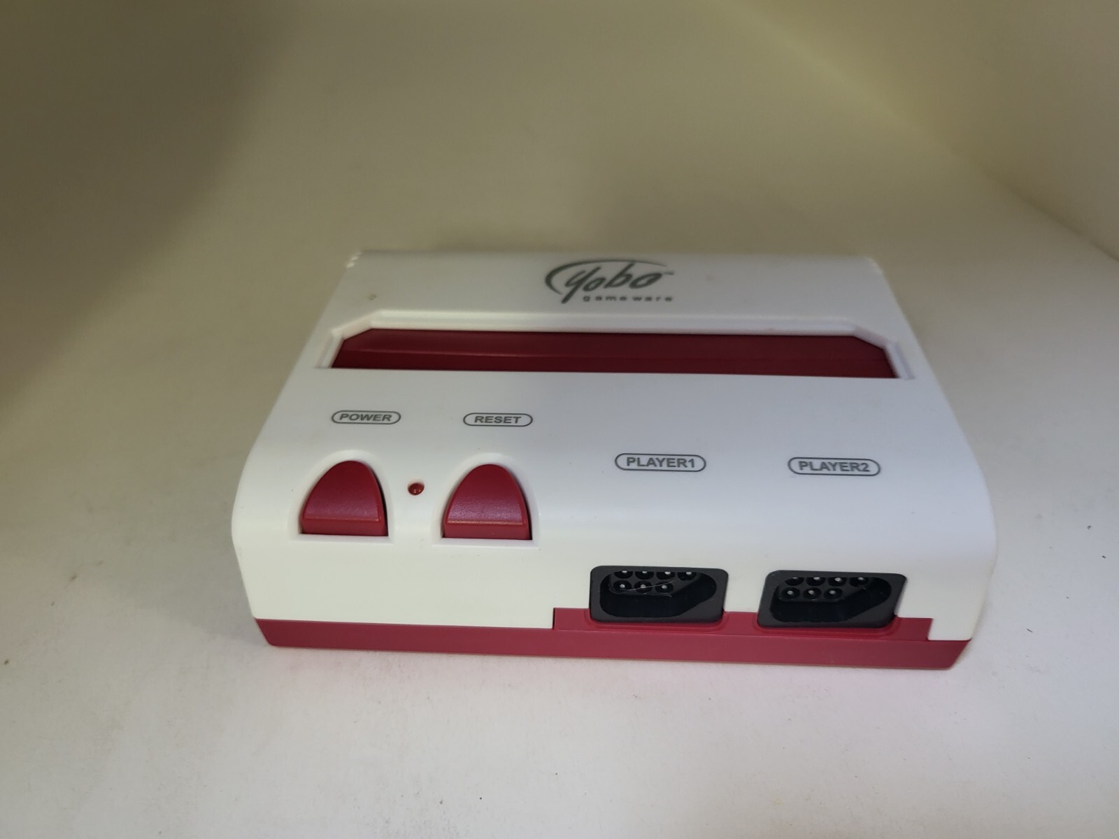NEW REPLACEMENT RED & WHITE YOBO FC NES CONSOLE (SYSTEM ONLY INCLUDED) i36