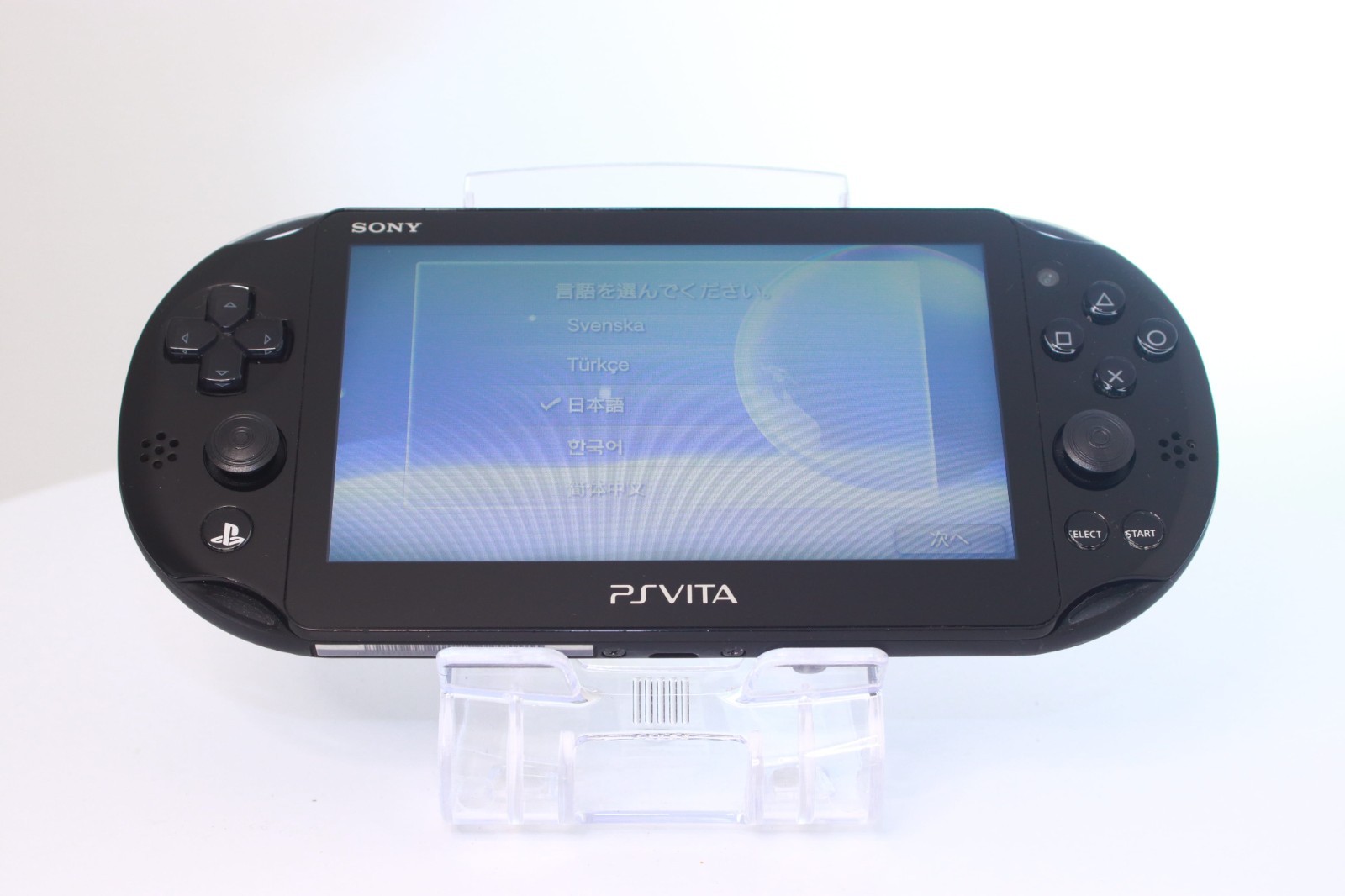 JP Game PS Vita PCH-2000 Black [ Rank：A]