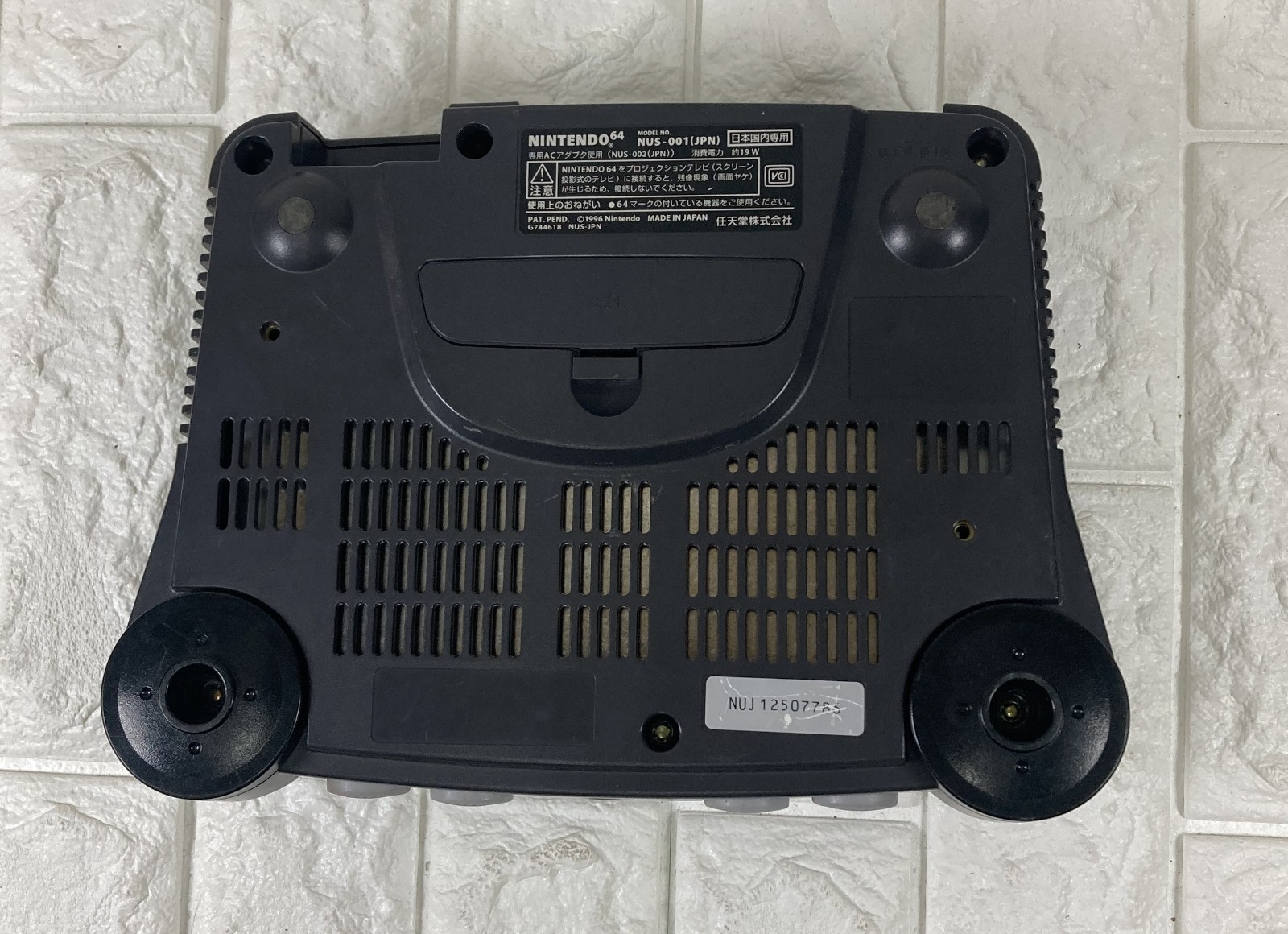 Nintendo 64 N64 Console Black 2 Controllers Expansion Pack 10 Games USA/JPN #008