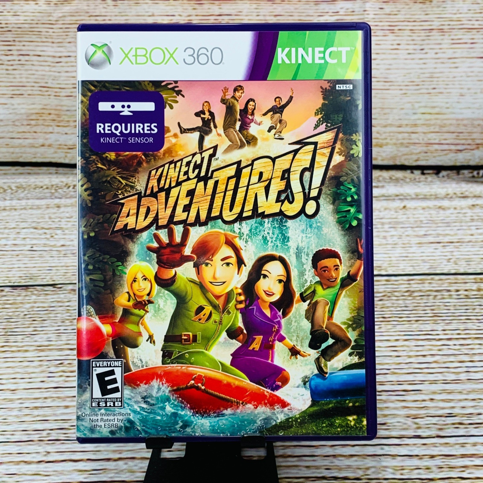 Xbox 360 4GB Console with Wireless Adaptor and Adventures Game – Tested