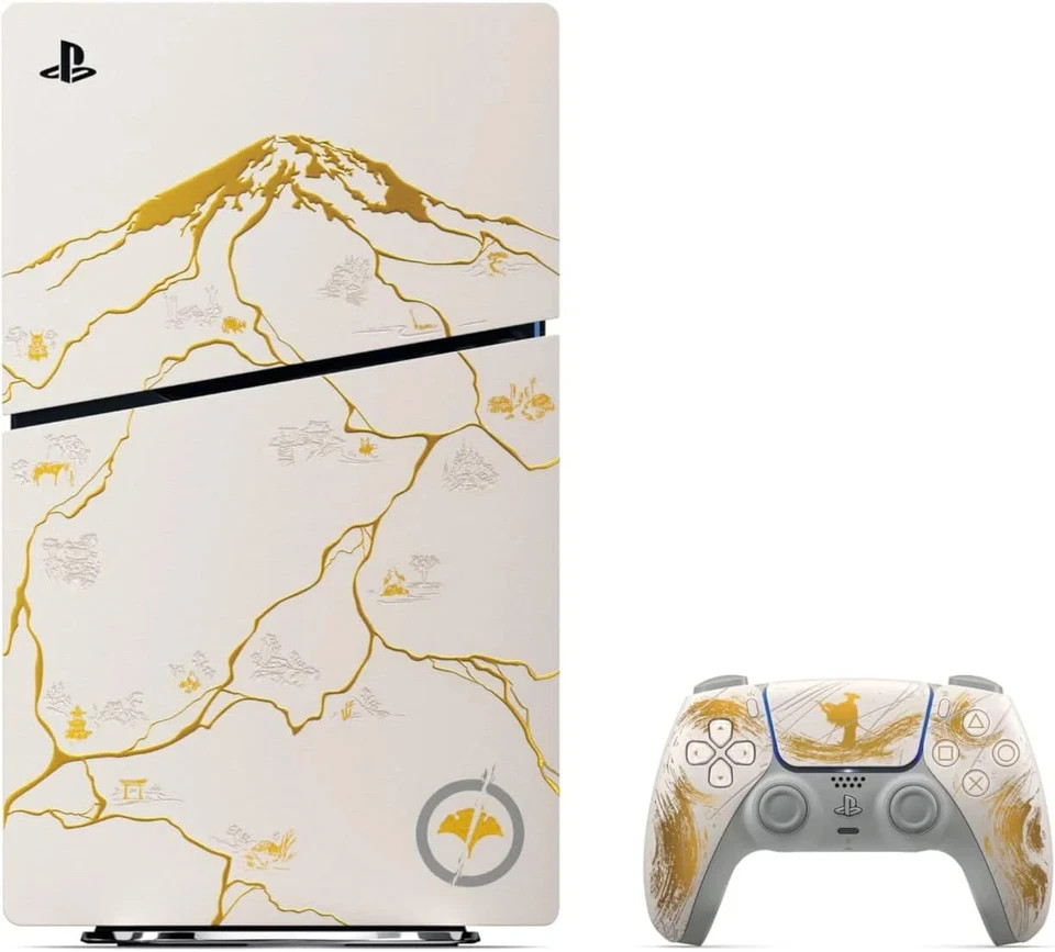 PS5 Ghost of Yotei Gold Bundle – Console With Extra Controller