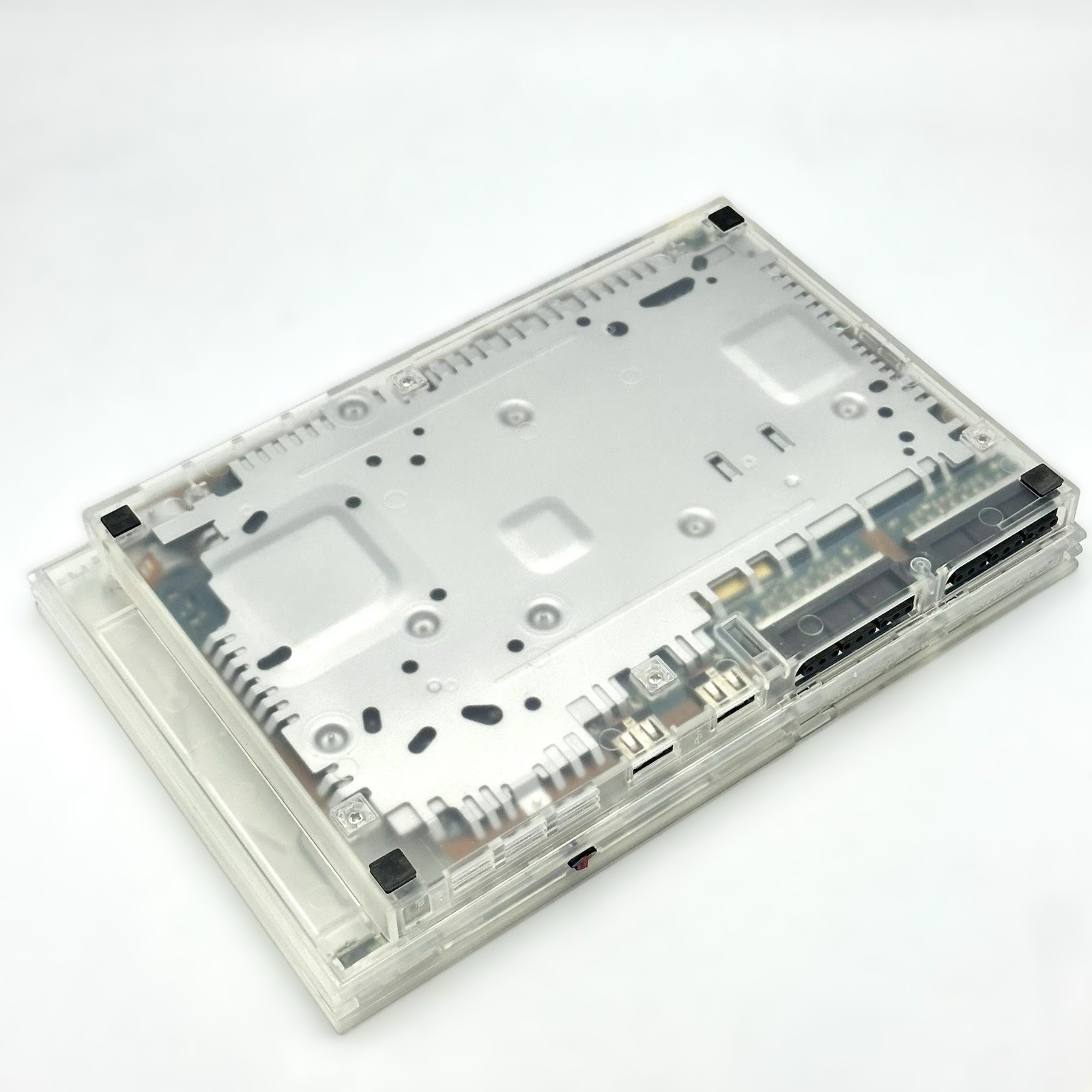 Sony PS2 PlayStation 2 – Region Free Console – Frosted Clear Transparent Custom
