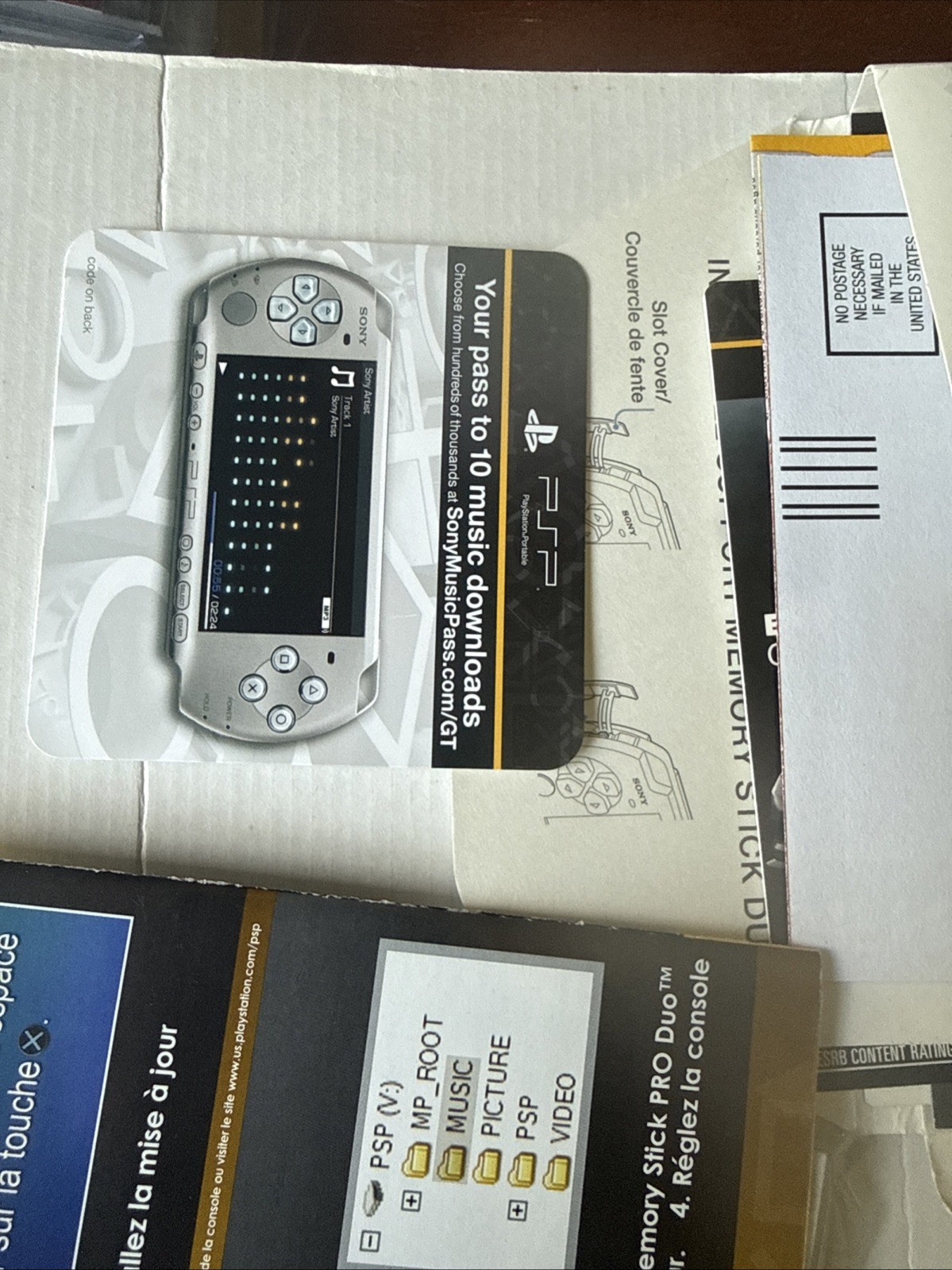 PSP Limited Edition Gran Turismo Console Test & Working 2GB Memory + AC Charger