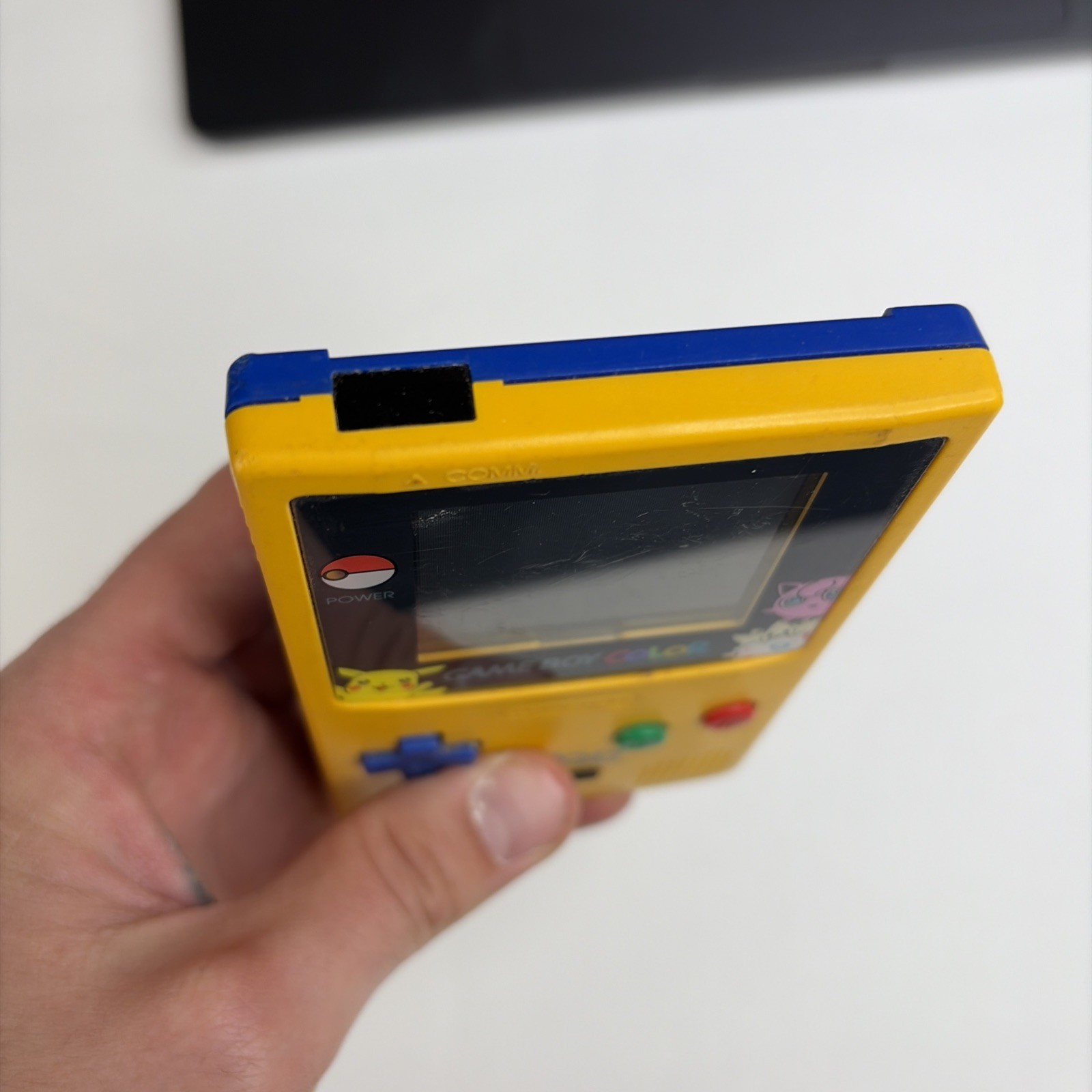 Gameboy Color Pokemon Special Pikachu Edition OEM Nintendo Console no Sound