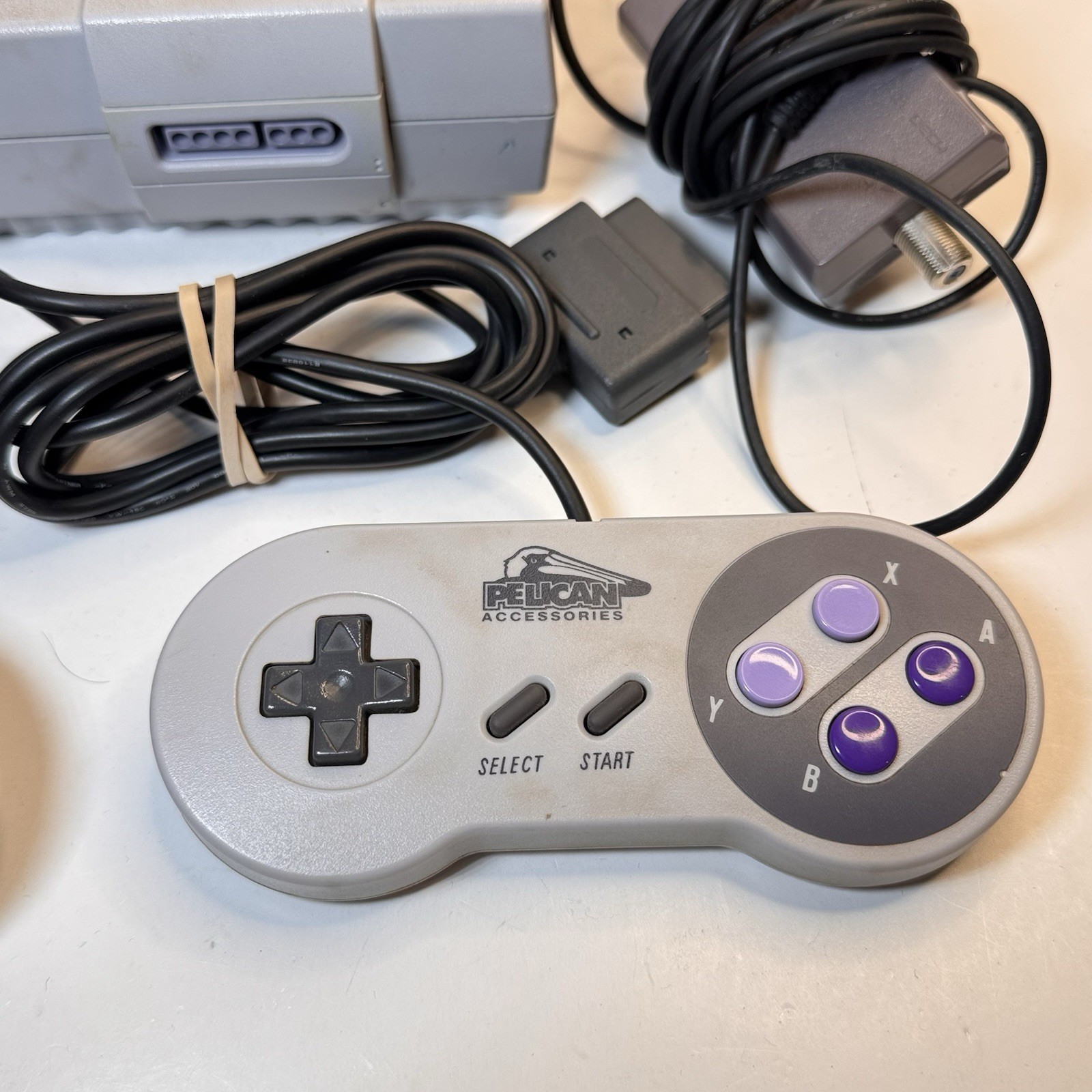 Super Nintendo SNES Console Lot & 14 Games | Tested Works