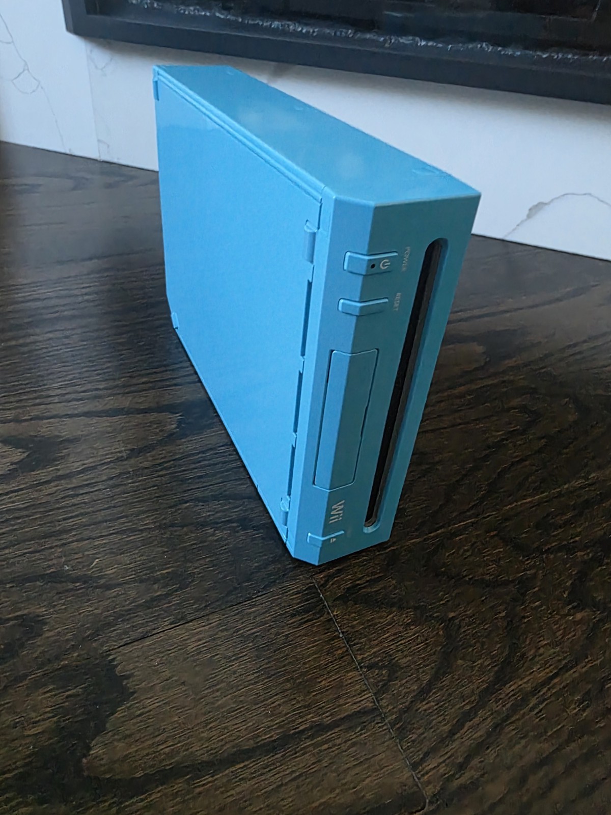 Nintendo Wii Blue Limited Edition RVL-101(USA) Authentic Console Only Excellent