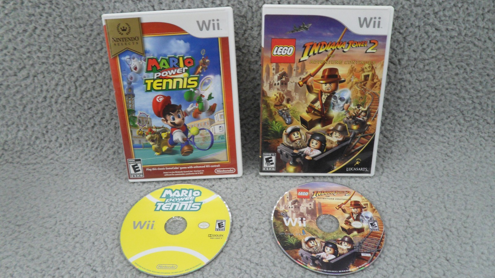 Nintendo Wii Console Bundle Fit Balance Board Controllers 15 Games Mario Kart